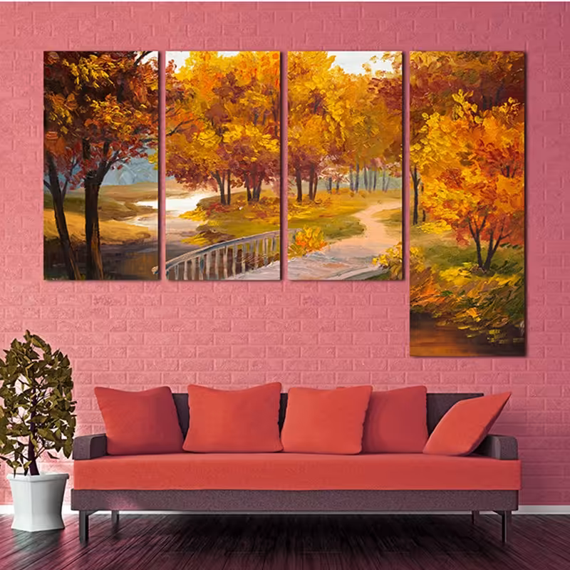 تابلو شاسی دکوراتیو آریکان کد TA4306 سایز 120x80