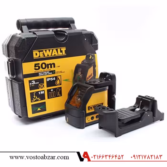 تراز لیزری دو خط دیوالت (های کپی)مدل DW088CG-XJ