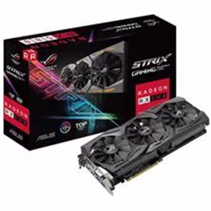 کارت گرافیک ایسوس مدل راگ استریکس آر ایکس 580 T8G گیمینگ با حافظه 8 گیگابایت