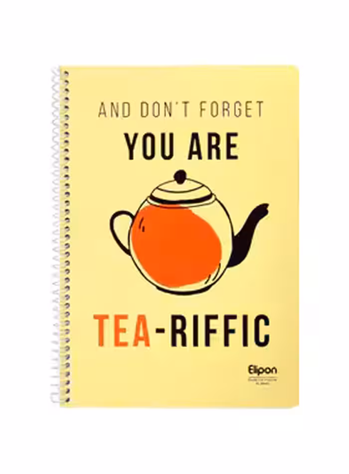 دفتر زبان 60 برگ 2 خط الیپون - چی بخونم