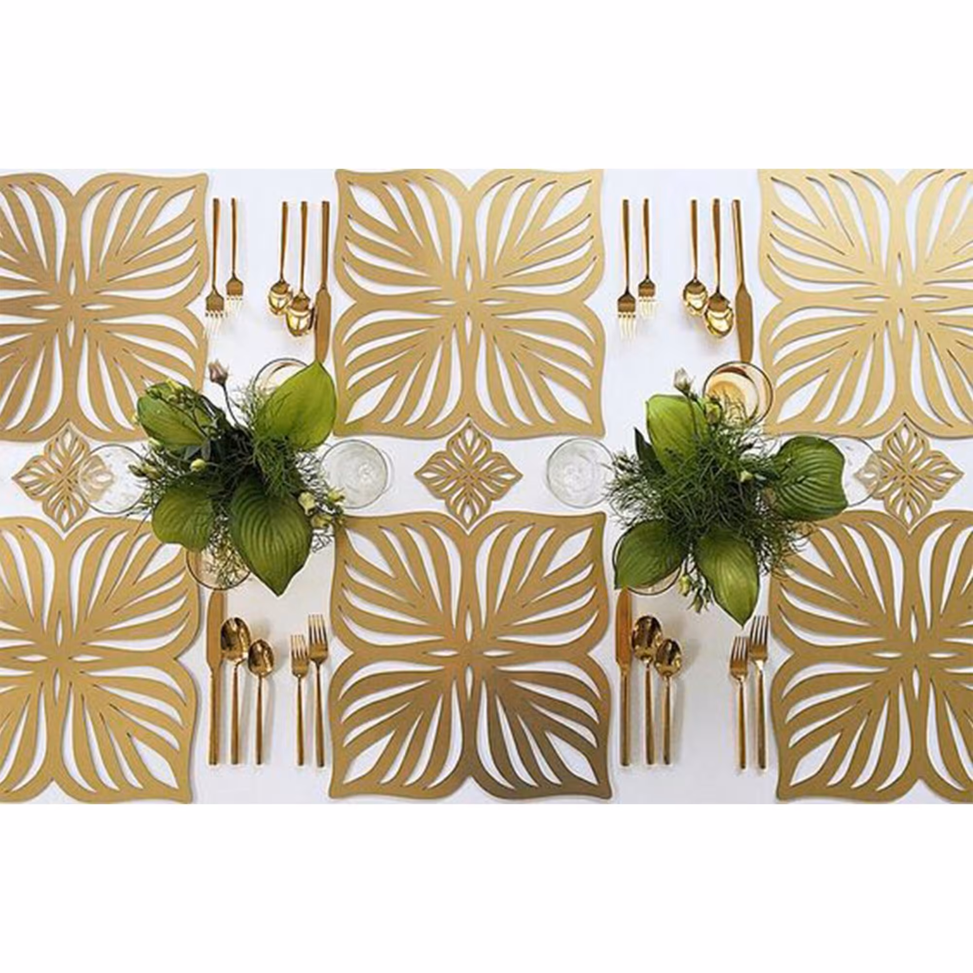 زیربشقابی چرم مصنوعی مدل merli16 ابعاد 35 در 35 سانتیمتر