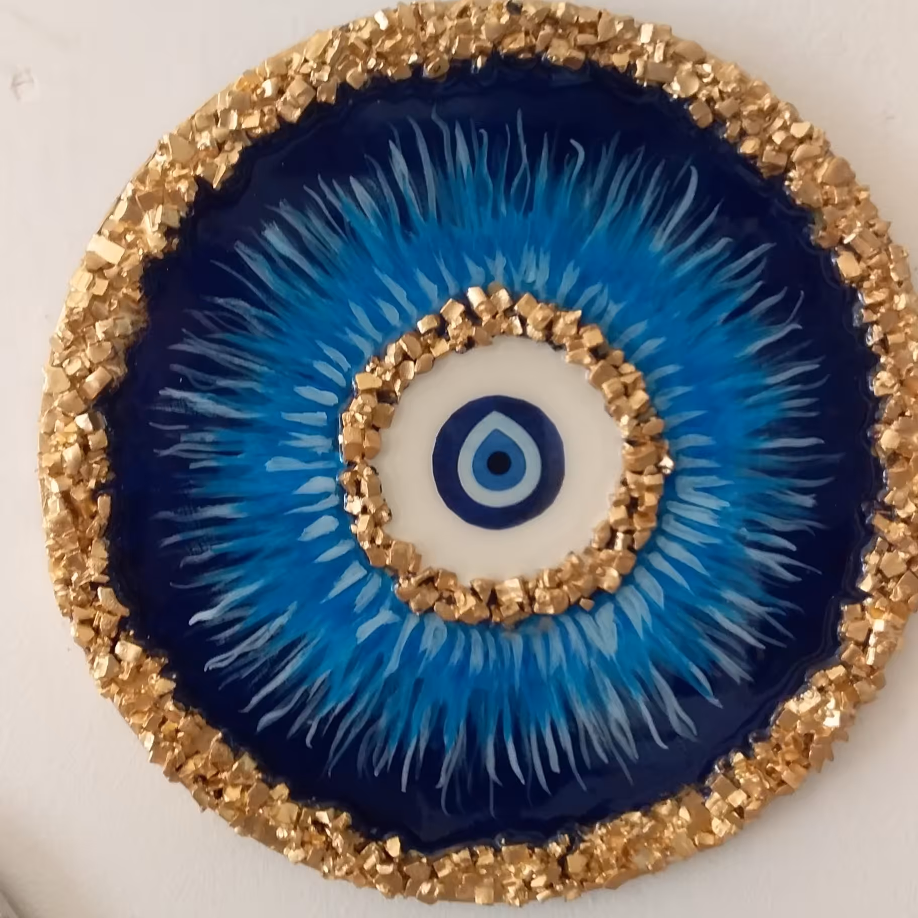 تابلو چشم نظر رزینی قطر 30