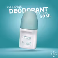 دئودورانت رولی مدل FREE MIND لدورا فرگرنس 50 میلی‌لیتر