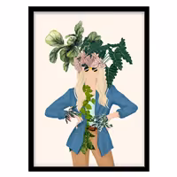 قیمت و خرید تابلو دکوراتیو مدل نقاشی تلفیقی مدرن کد 1527