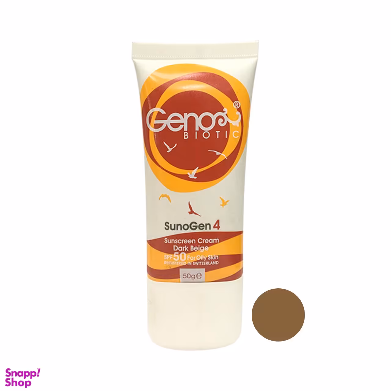 کرم ضد آفتاب ژنوبایوتیک (Geno Biotic) مدل Sunogen4 حجم 50 میلی‌‌لیتر