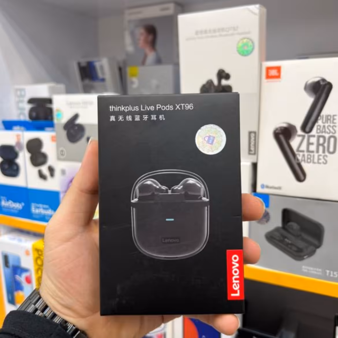 هندزفری بلوتوث برند لنوو Lenovo LIVE PODS XT96