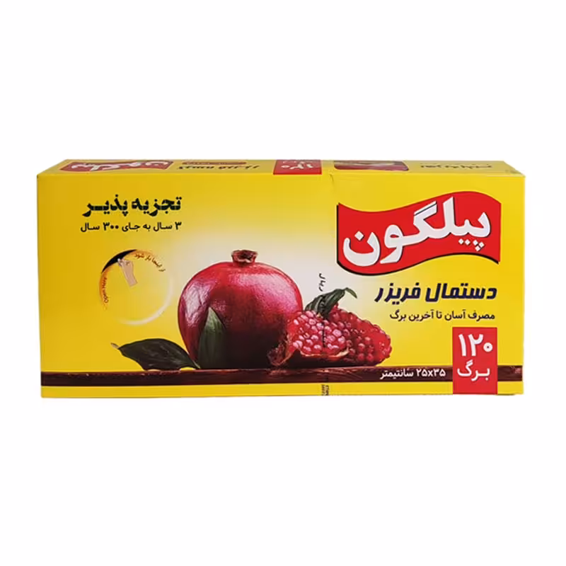 خرید + قیمت | دستمال فریزر پیلگون 120 برگ