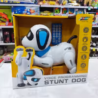 اسباب بازی سگ رباتیک کنترلی دست آموز
