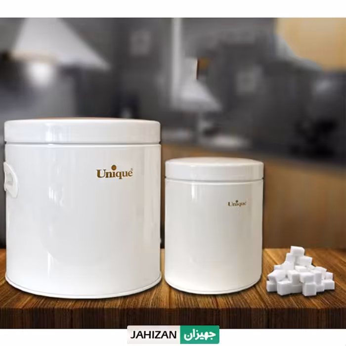سطل قند و شکر سفید یونیک کد1610