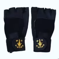 دستکش مچبندار کفه چرمی