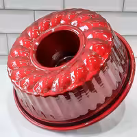 قالب تفلون گرانیتی شیفون دار طرح 7005 قطر 23 سانت ارتفاع 8 سانت