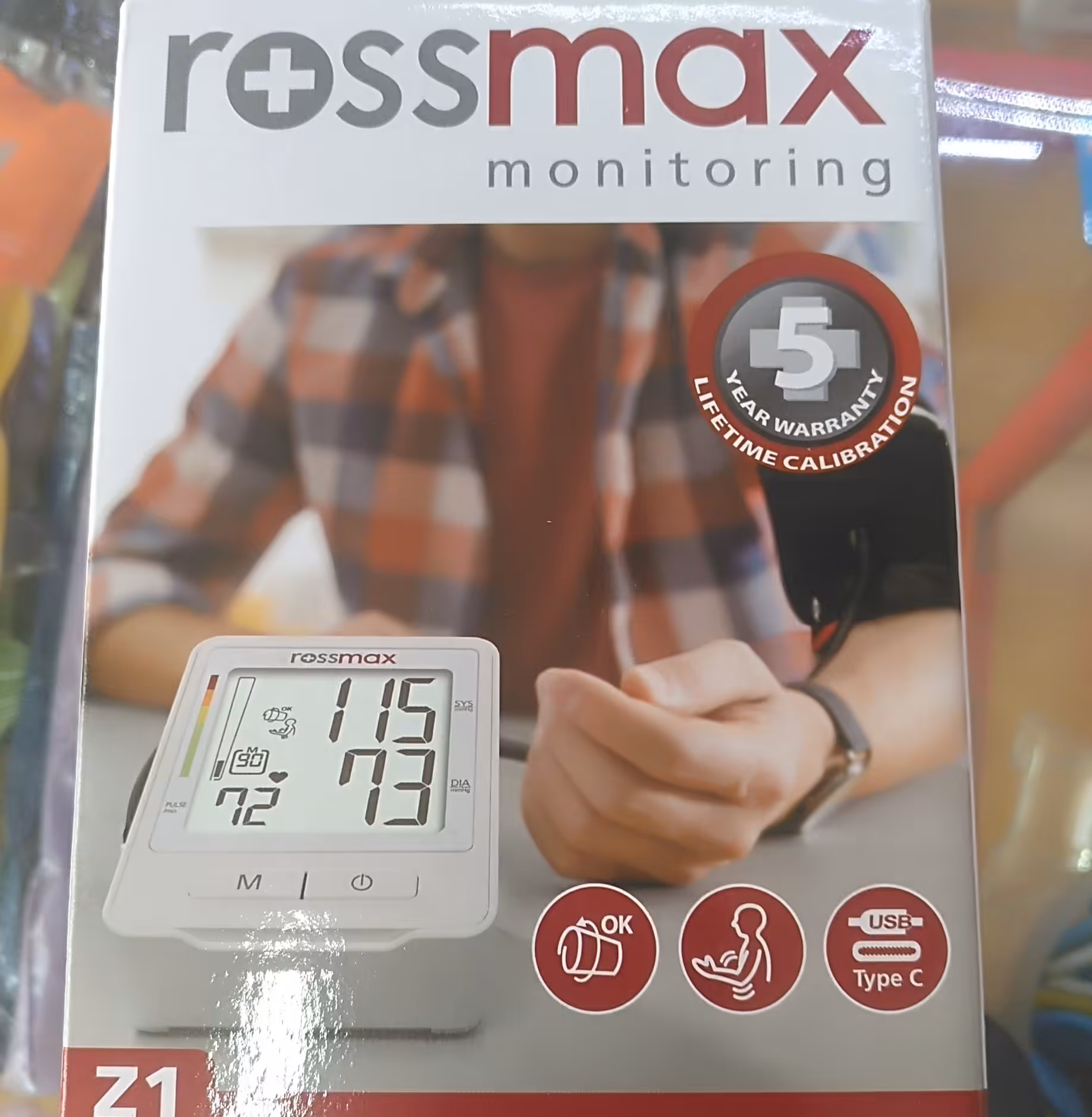 فشارسنج دیجیتال رزمکس z1