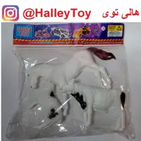 اسباب بازی حیوانات مزرعه درج مجموعه 3 تایی  فروشگاه هالی توی