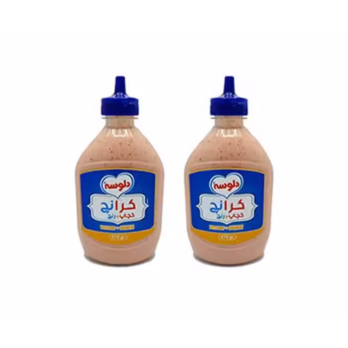سس کرانچ دلوسه - 470 گرم بسته 2 عددی