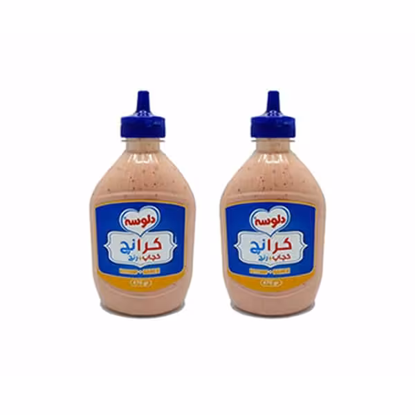 سس کرانچ دلوسه - 470 گرم بسته 2 عددی