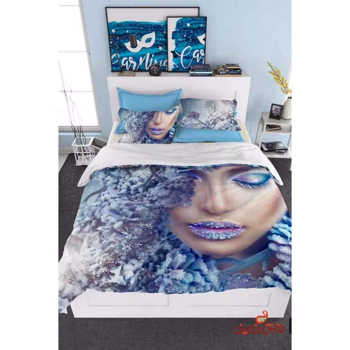 روتختی طرح چهره زن برفی کد 2355