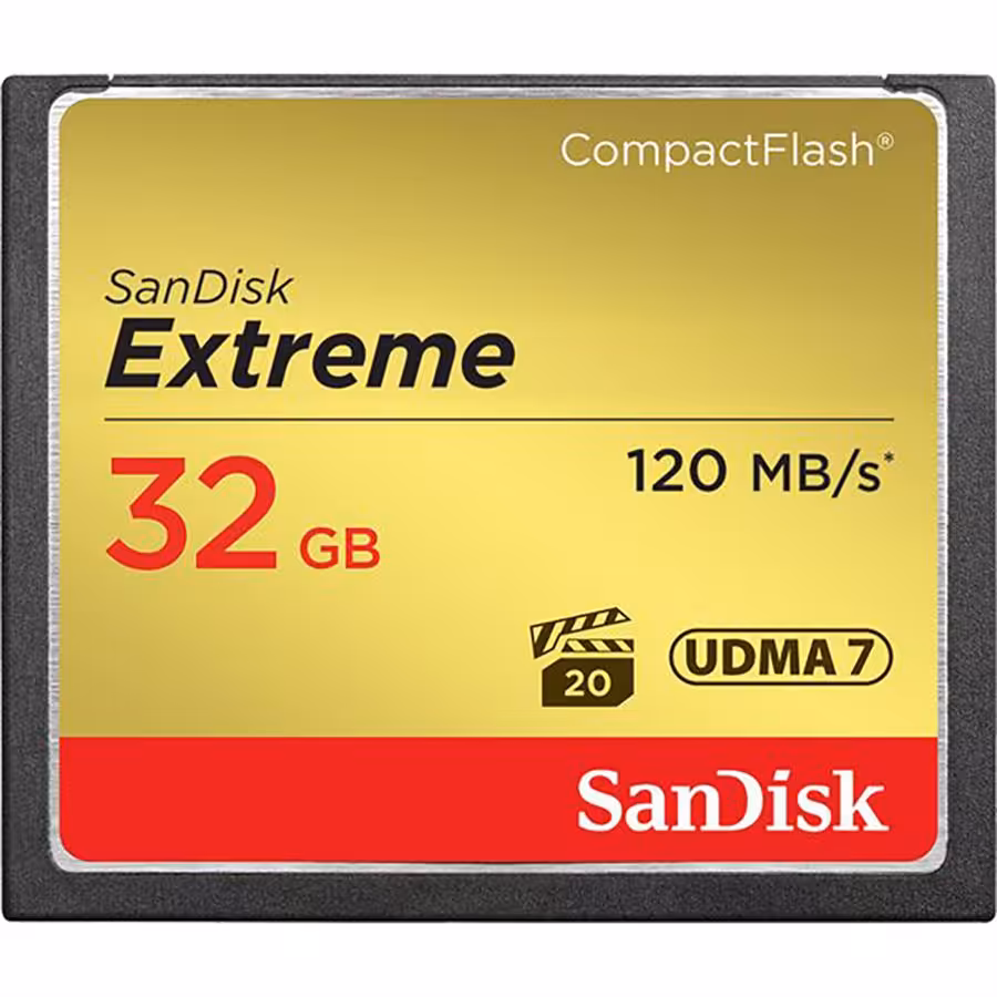 کارت حافظه سن دیسک مدل CompactFlash Memory Card 800X Extreme ظرفیت 32 گیگابایت