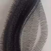 مژه ریسه ای سایز10بسته 50عددی