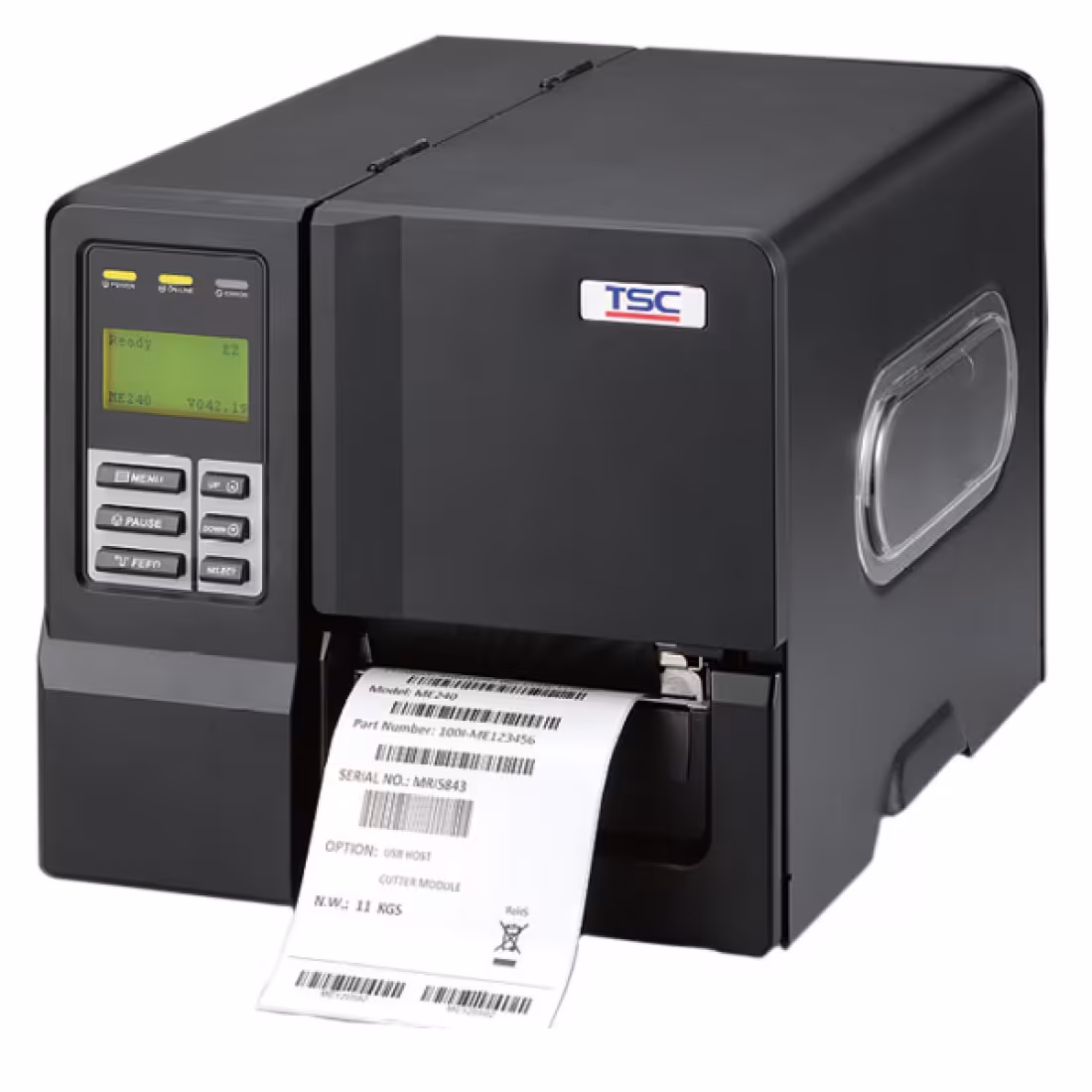 پرینتر لیبل‌ زن صنعتی بارکد تی اس سی مدل ME340