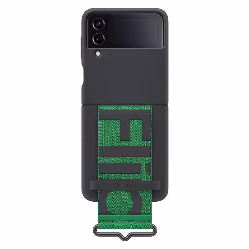 کاور سیلیکونی زد فلیپ 4 سامسونگ با بند Z Flip4 Silicone Cover with Strap