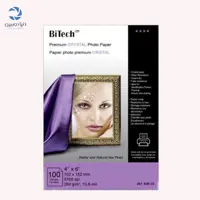 كاغذ BITECH 10×15 كريستال 260 گرمي 100 برگي