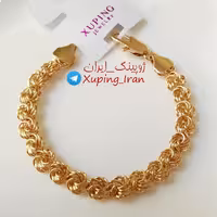 دستبند ژوپینگ طرح طلا بافت مارک Xuping هدیه کادو