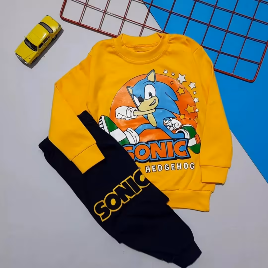 بلوز وشلوار   پسرانه سونیک  سایز  50   