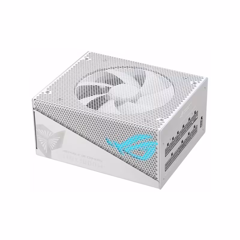 پاور ایسوس مدل ROG STRIX 1000W Gold Aura White Edition