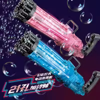 تفنگ حباب ساز مدل مسلسل پک 2 عددی