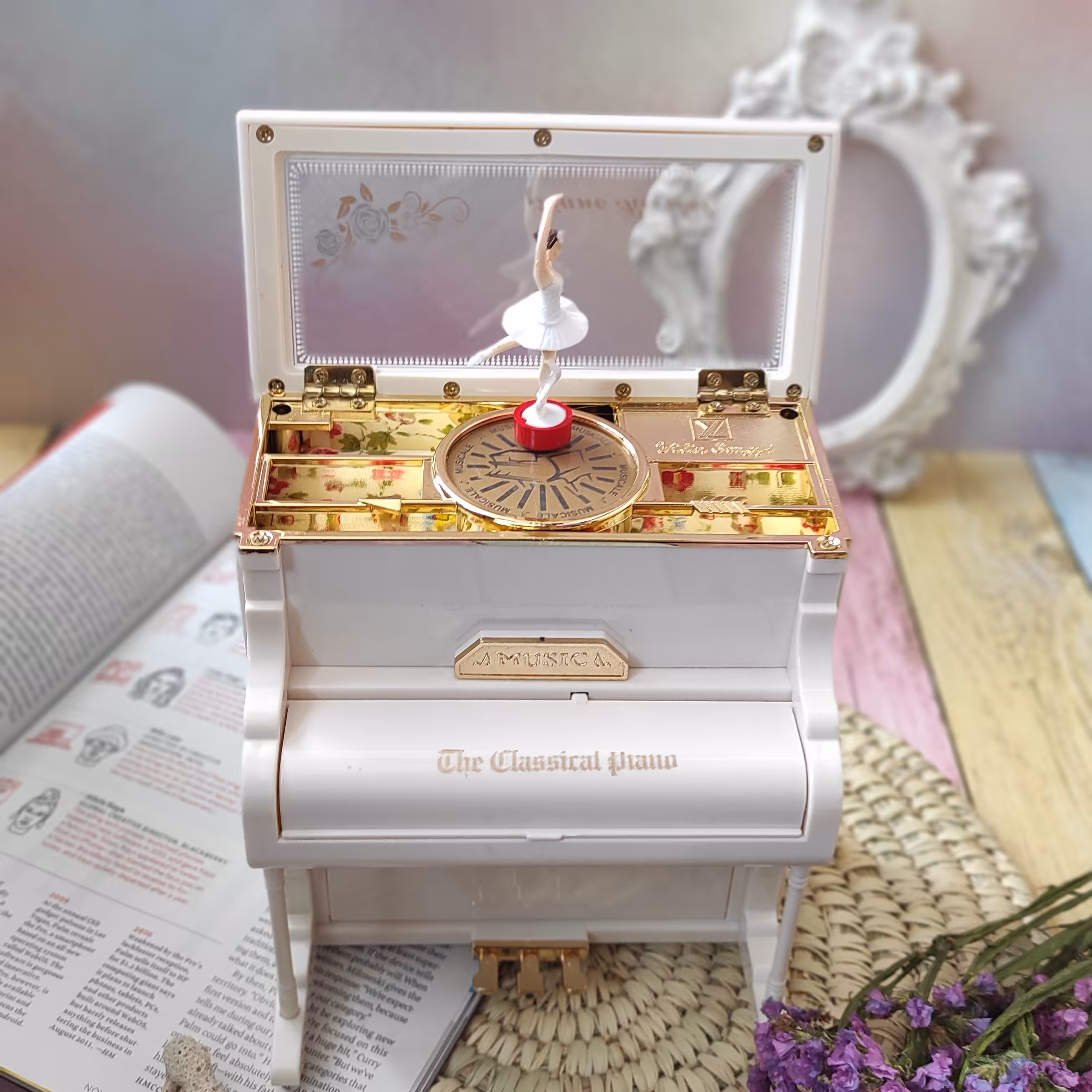 جعبه موزیکال کوکی مدل بالرین