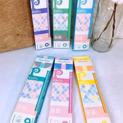 مداد مشق بدنه رنگی