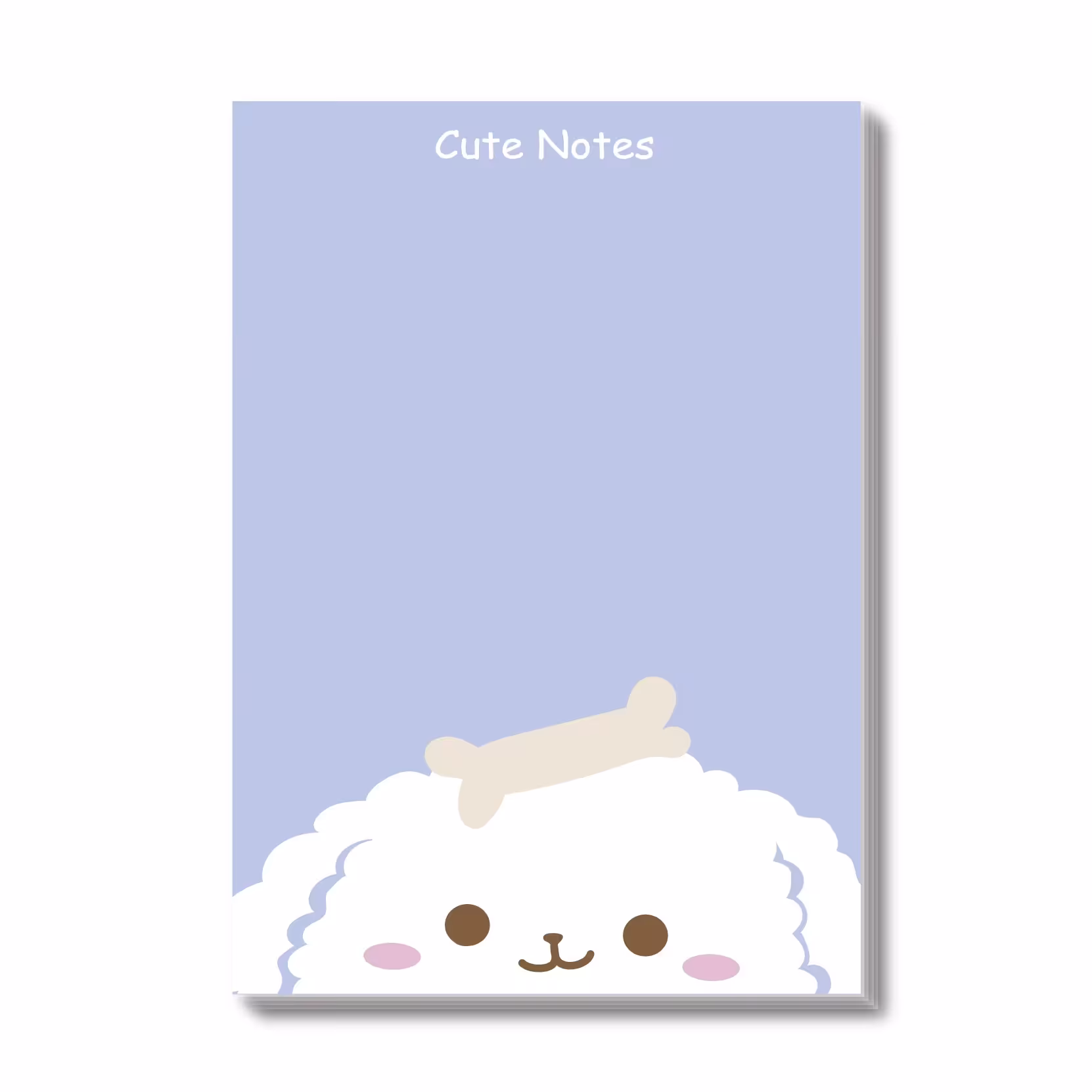 نوت پد برند ویکدی طرح ببعی کد 1 سایز  A6