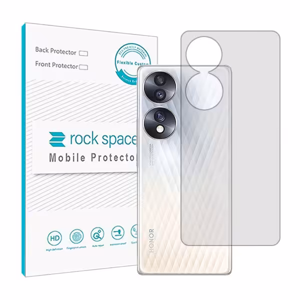 گلس محافظ پشت گوشی آنر 70 مدل نانو هیدروژل شفاف برند راک اسپیس کد S