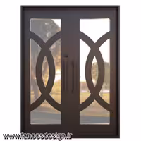 درب دولنگه لابی آهنی کد 30714