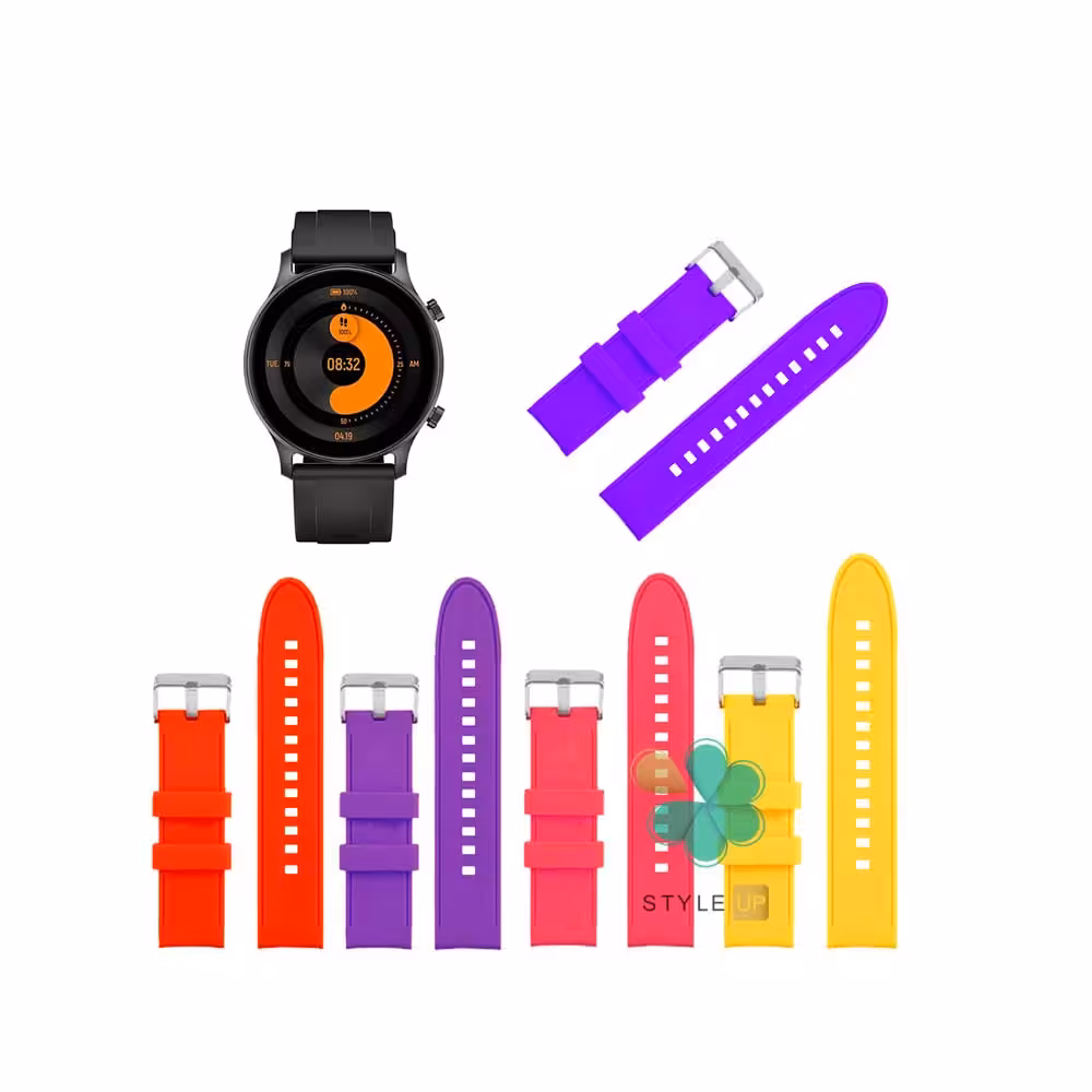 بند ساعت شیائومی Xiaomi Haylou RS3 LS04 مدل سیلیکونی Stylish