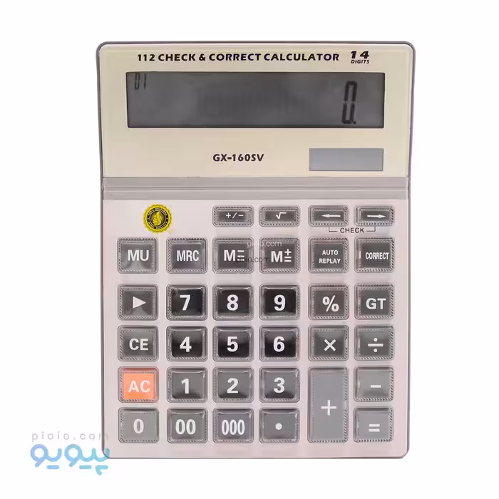 ماشین حساب کاسیک مدل GX-160SV تک و عمده