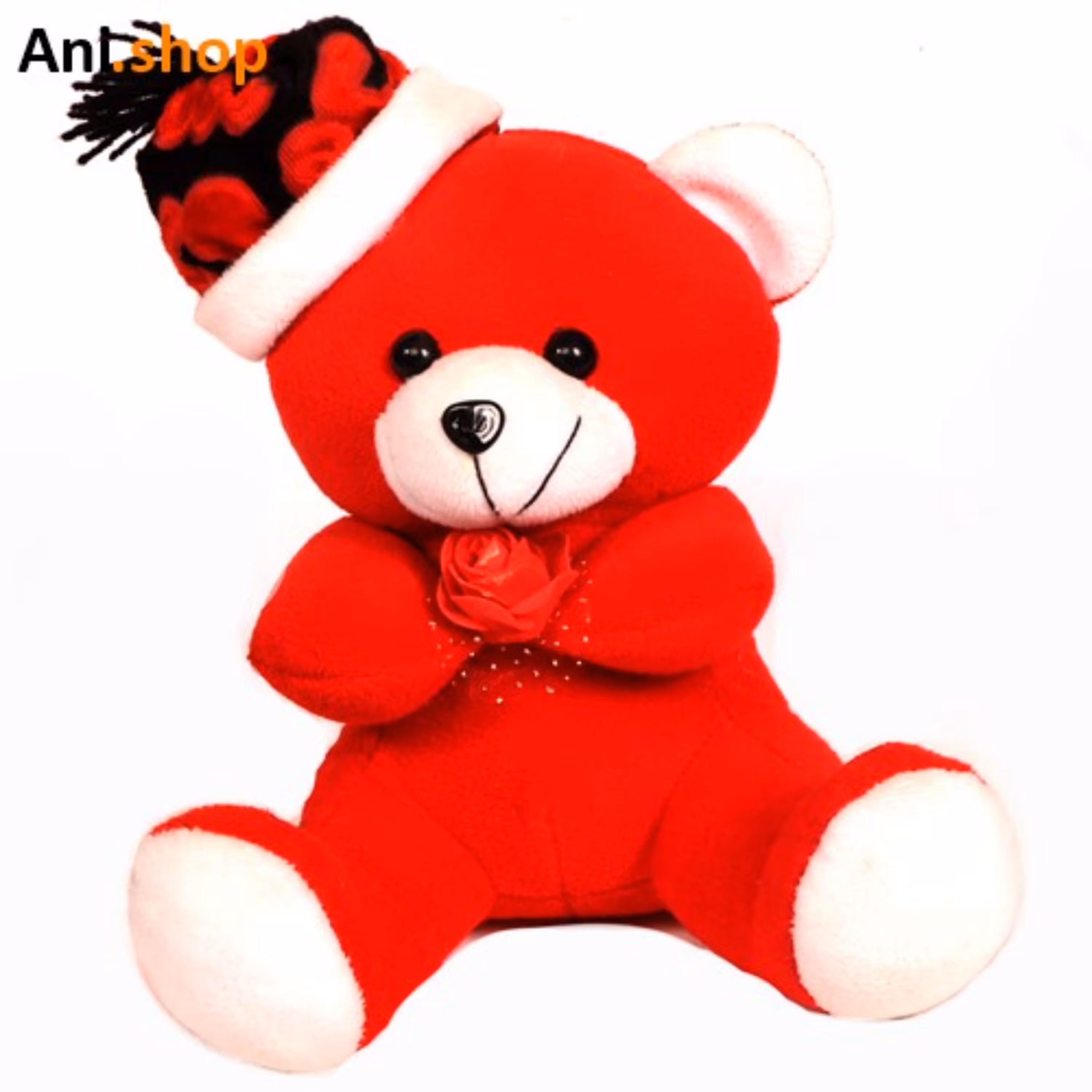 عروسک  پولیشی خرس کلاه دار 