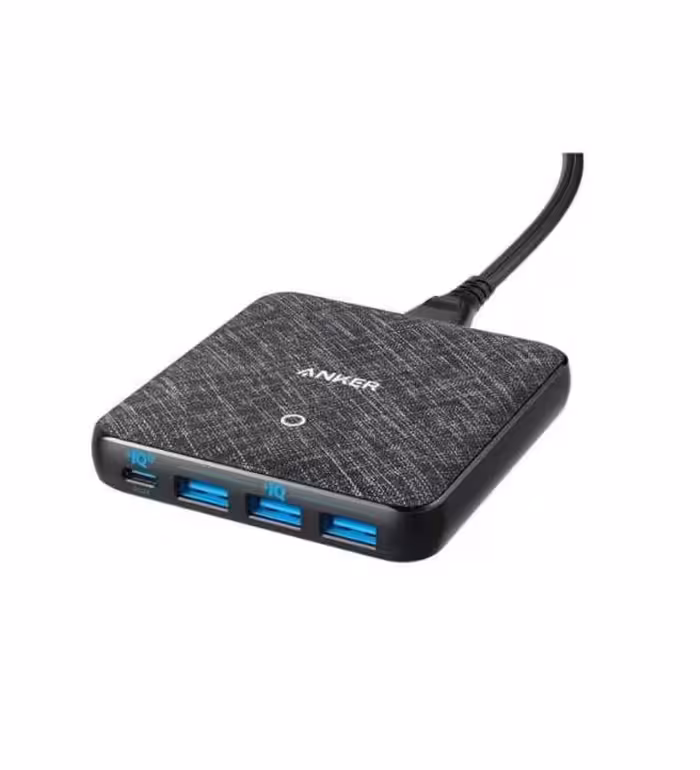 هاب 4 پورت 65 وات انکر PowerPort Atom III Slim مدل A2045