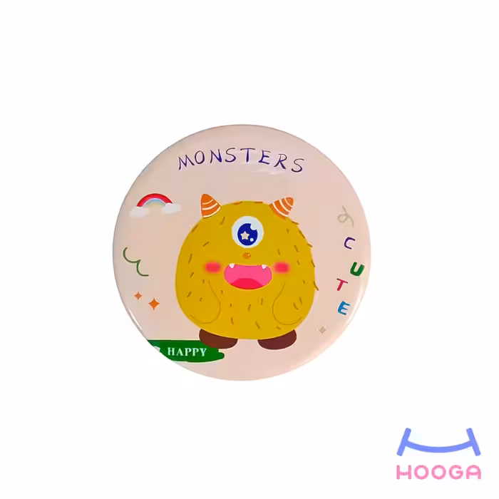 آینه جیبی کوچک سری مانستر طرح 3