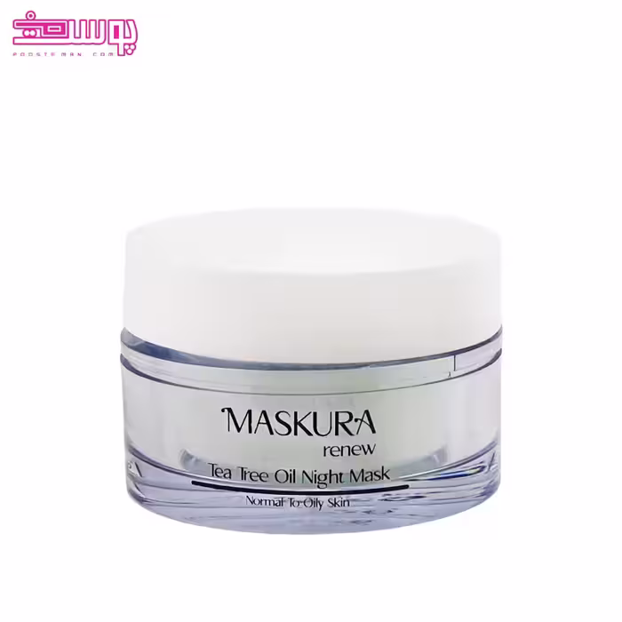 ماسک شب روغن درخت چای ماسکورا رنیو حجم 50ml