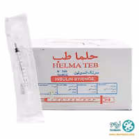 سرنگ انسولین لوئرلاک حلما طب گیج 27