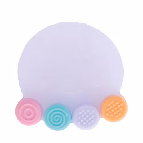 دندانگیر کودک طرح آکواریوم رنگ بنفش فارلین FARLIN