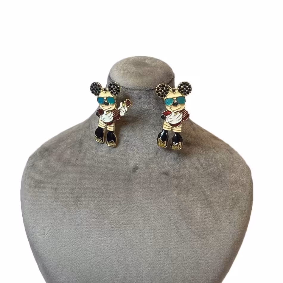 گوشواره طرح میکی موس