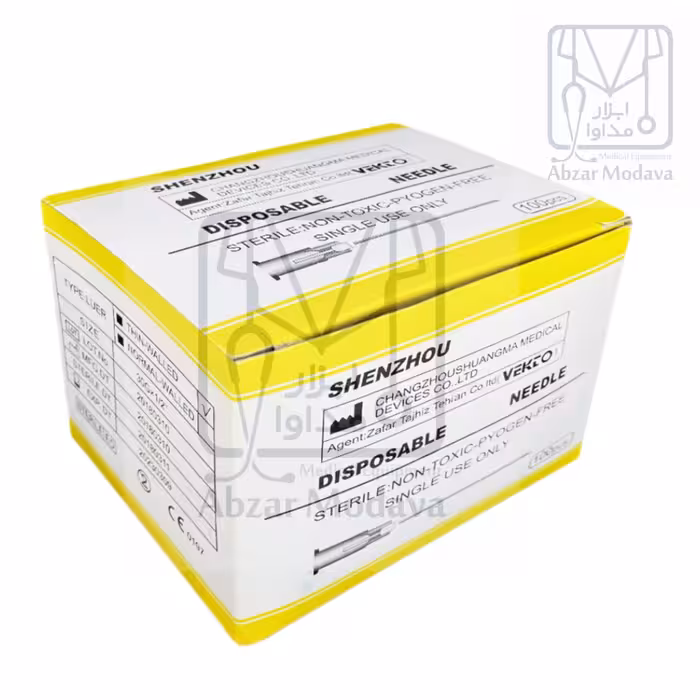 نیدل مزوتراپی وکتو  سایز 30 طول 4میلیمتر  بسته 100 عددی سرسوزن G30 4mm  SHENZHOU VEKTO شنزو وکتو