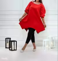 سارافون زنانه نخی پوپک مدل مجلسی ابروبادی