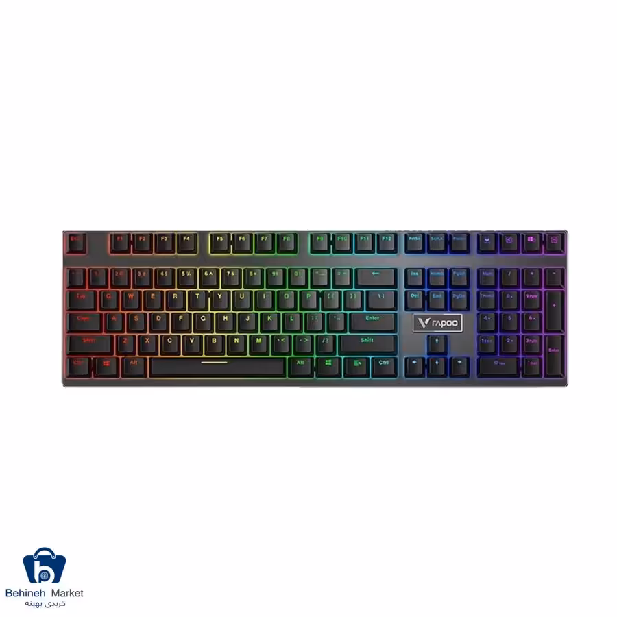 کیبورد باسیم گیمینگ رپو مدل V700 RGB Alloy