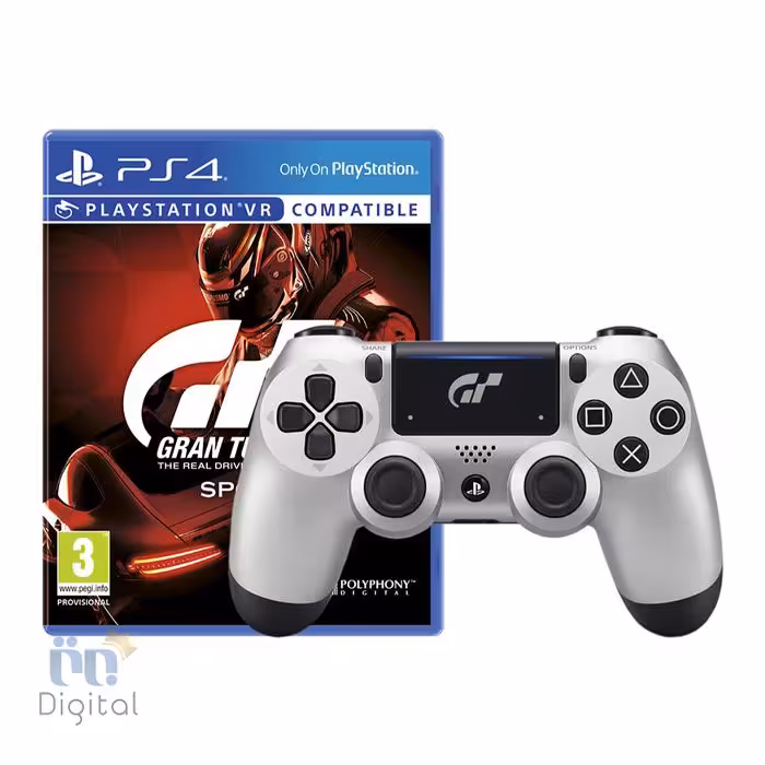 دسته بازی سونی مدل Limited Edition Gran Turismo Sport همراه بازی