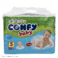 پوشک کودک کانفی Confy سایز 5 بسته 34 عددی