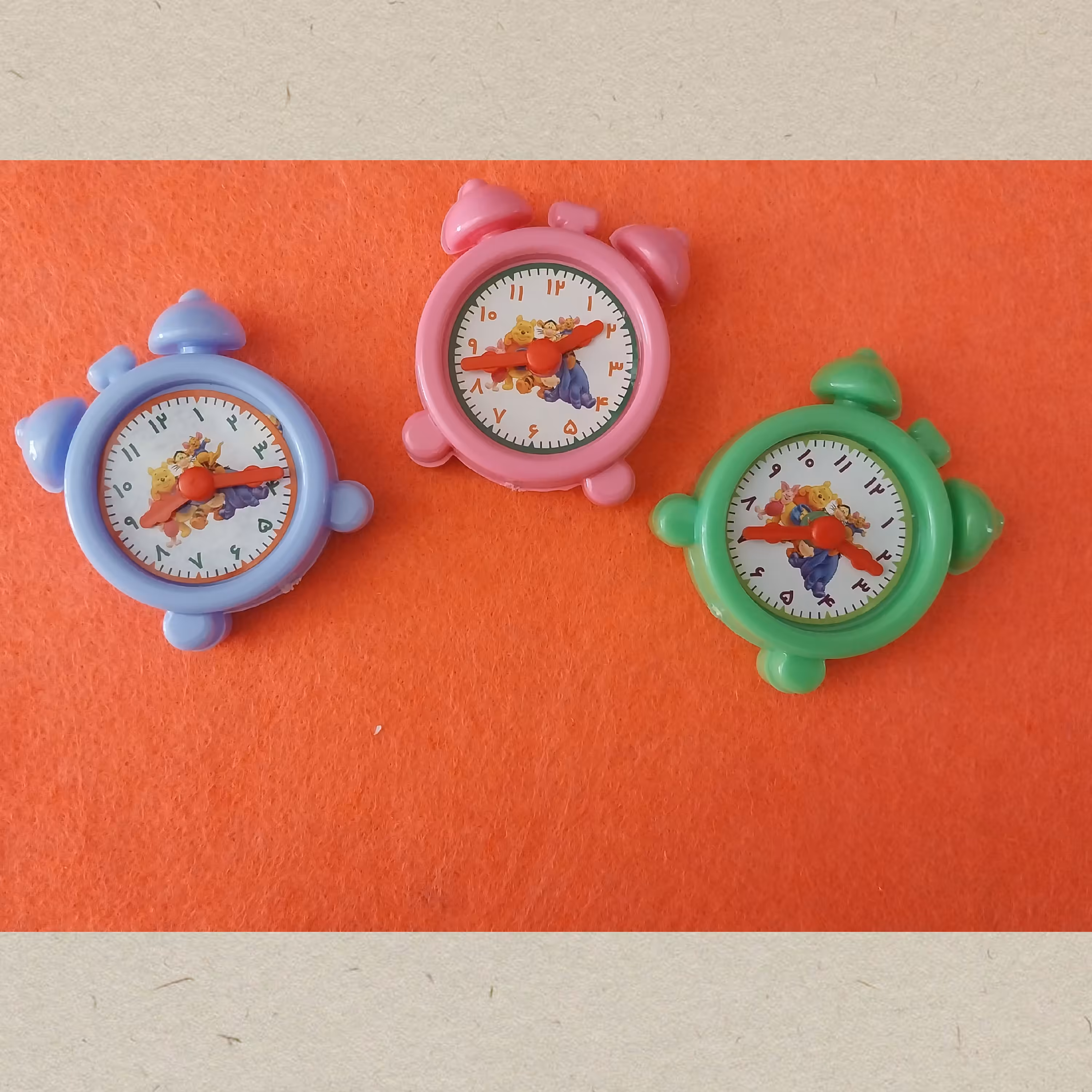 ساعت اموزشی مهر دار سایز کوچک 