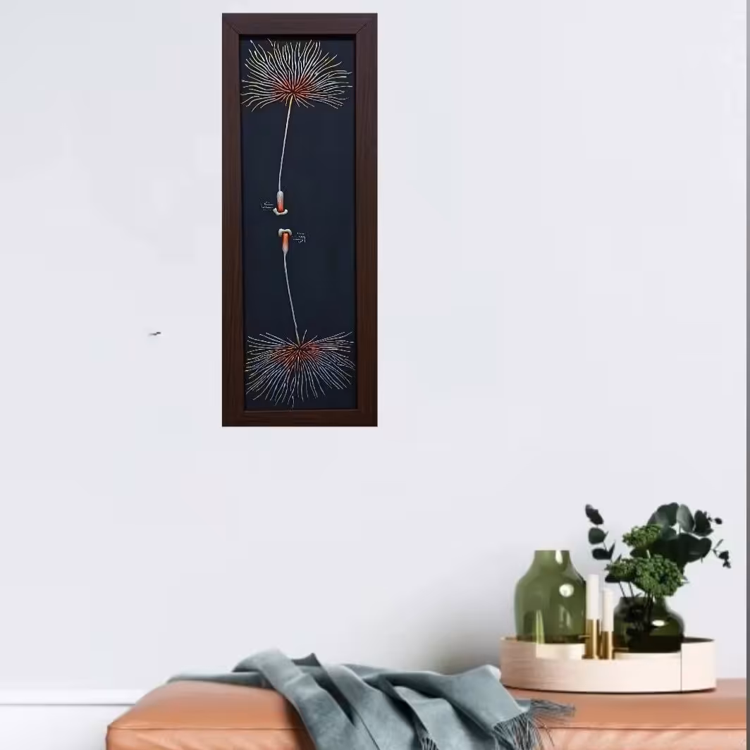 تابلوی  لایه چینی قاصدک